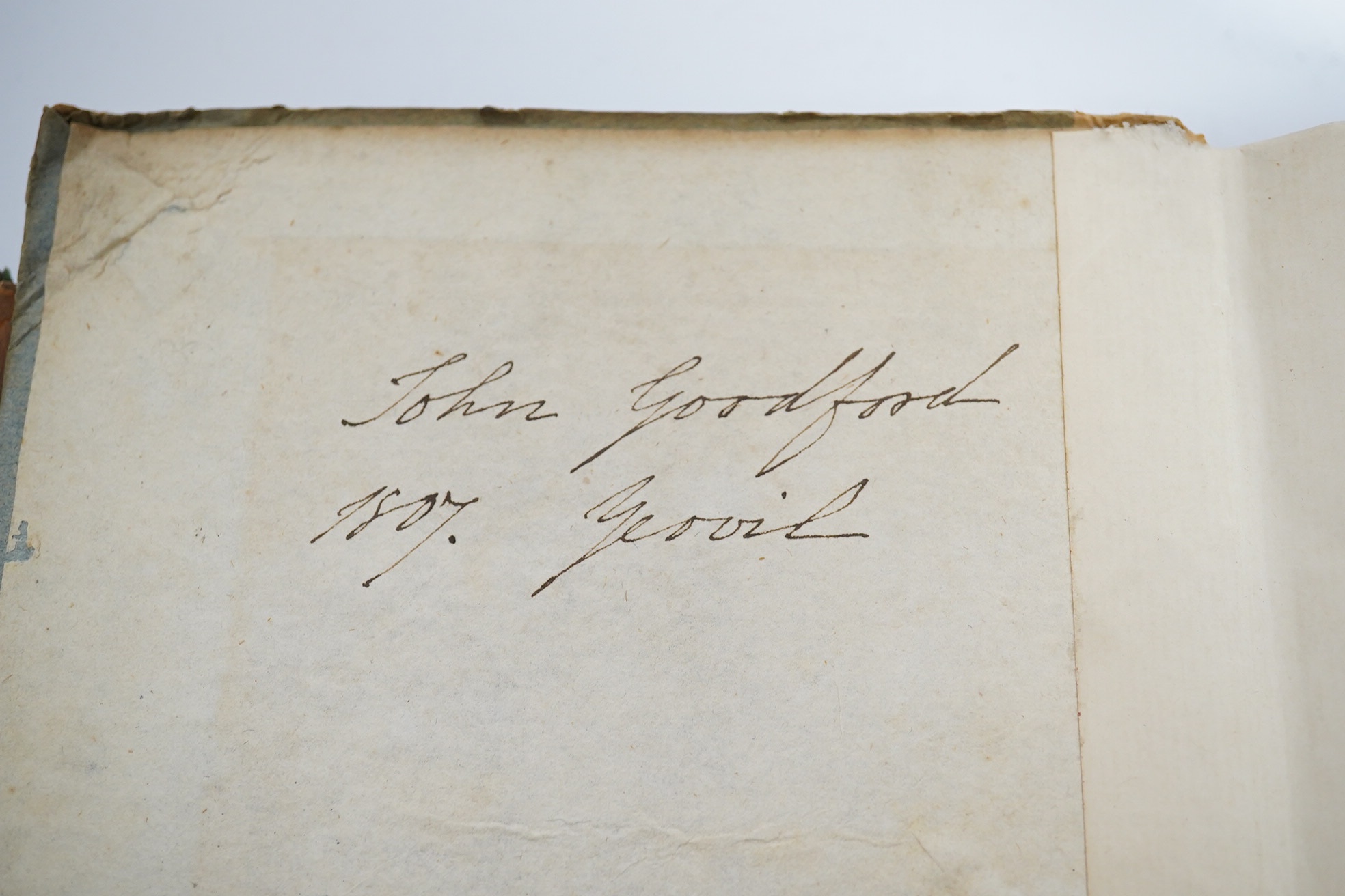 Marshall, William - The Management of Landed Estates....folded plan, engraved text illus.; original boards, uncut. 1806; [Marshall, William] A Review of the Landscape, a Didactic Poem: also of An Essay on the Picturesque